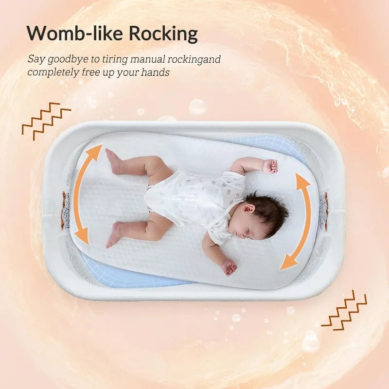 Gentle Rocking Sleep Bassinet™